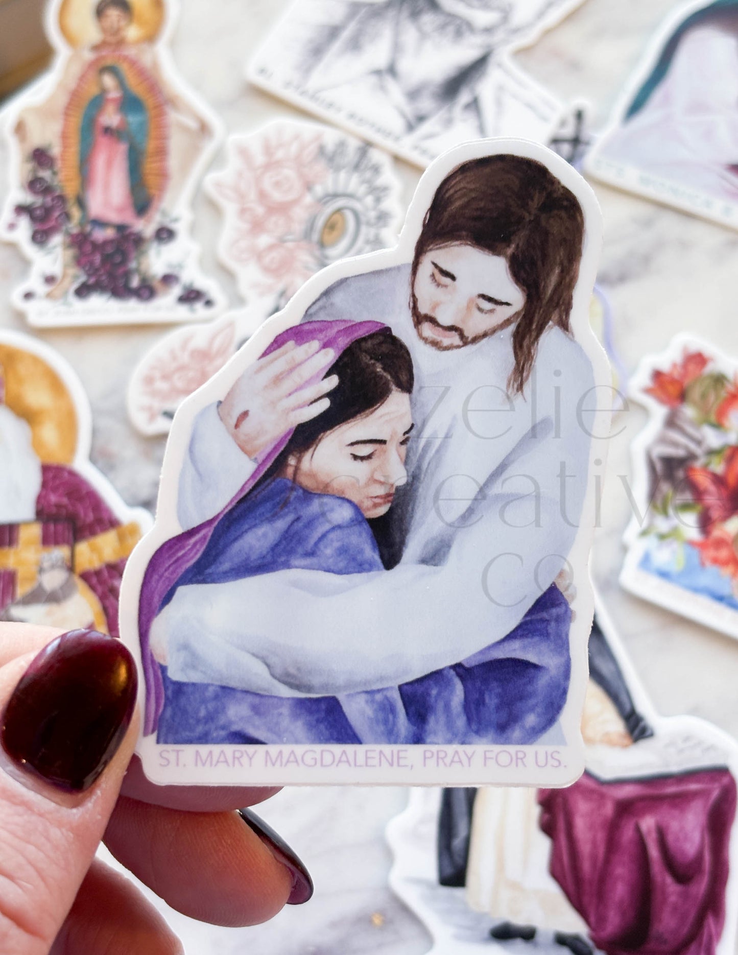 Saint Mary Magdalene at The Resurrection | Sticker