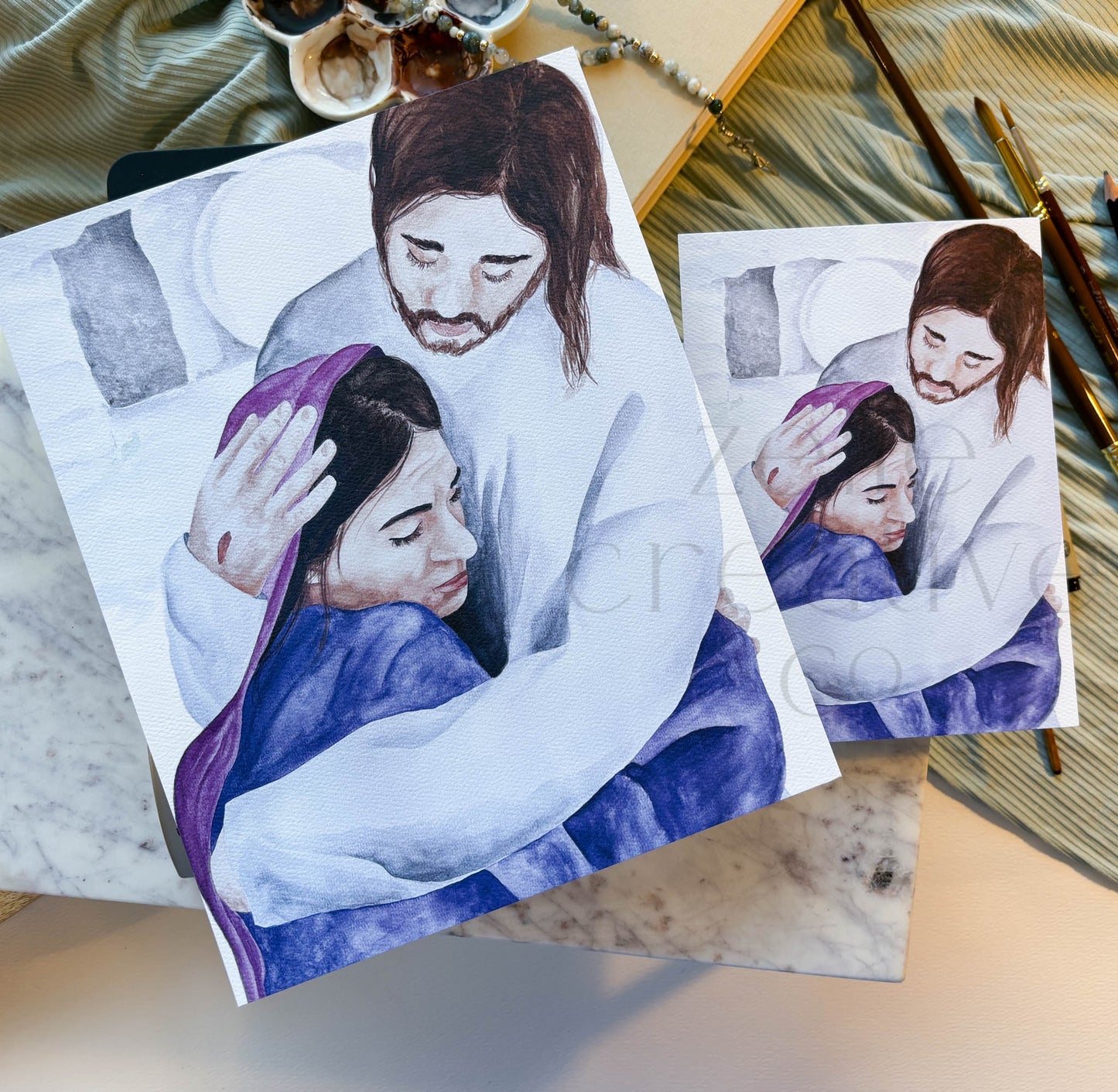 Saint Mary Magdalene at The Resurrection  |  Print