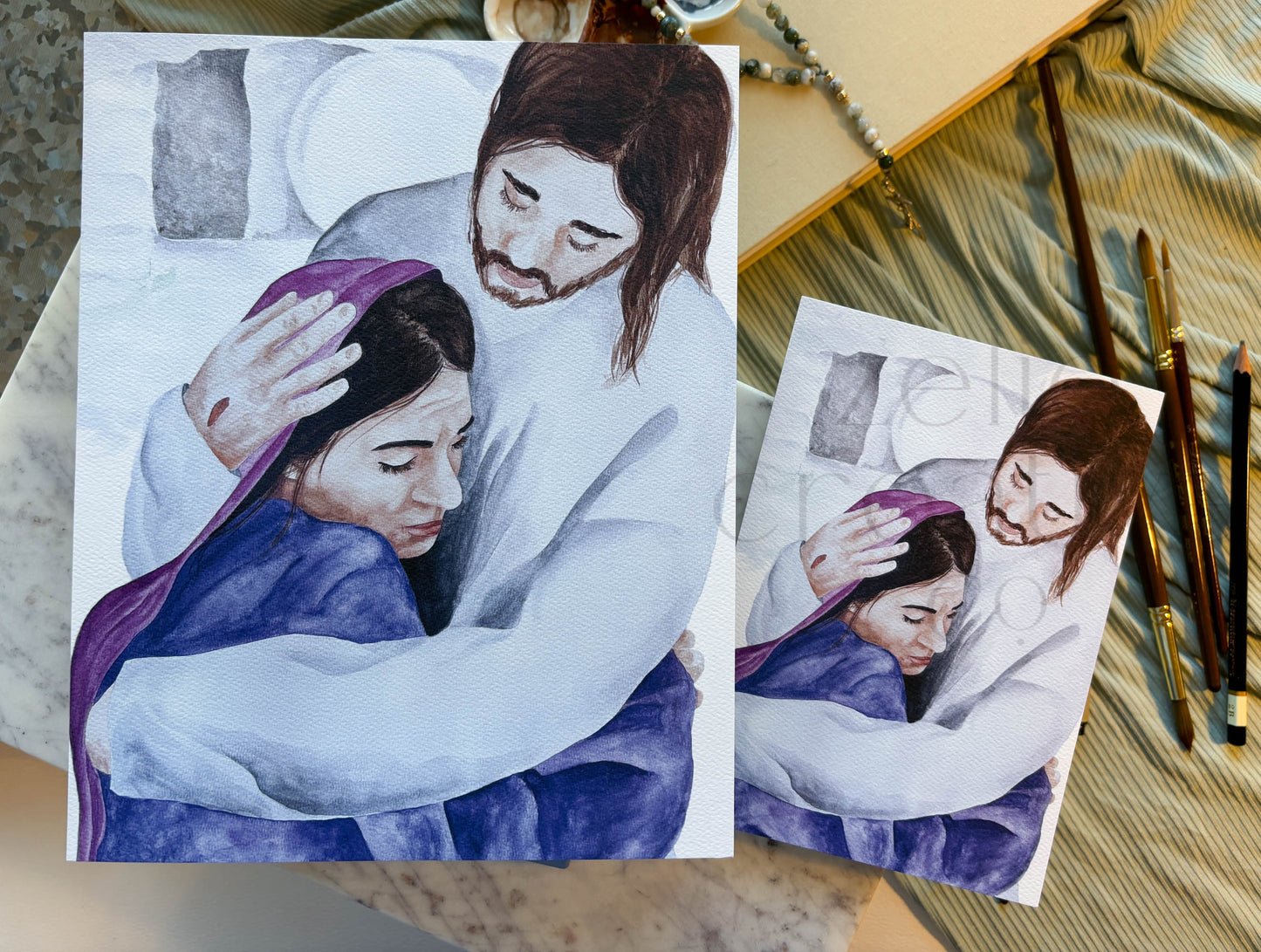 Saint Mary Magdalene at The Resurrection  |  Print