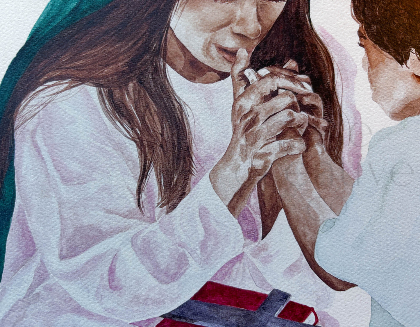 Saints Monica & Augustine  |  Print