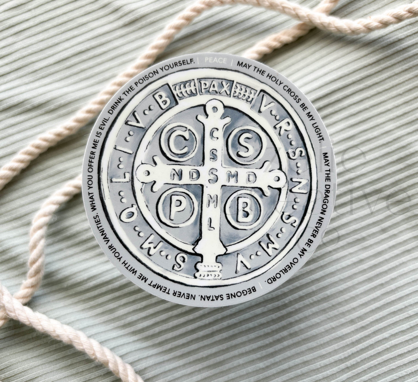 Saint Benedict Medal | Sticker