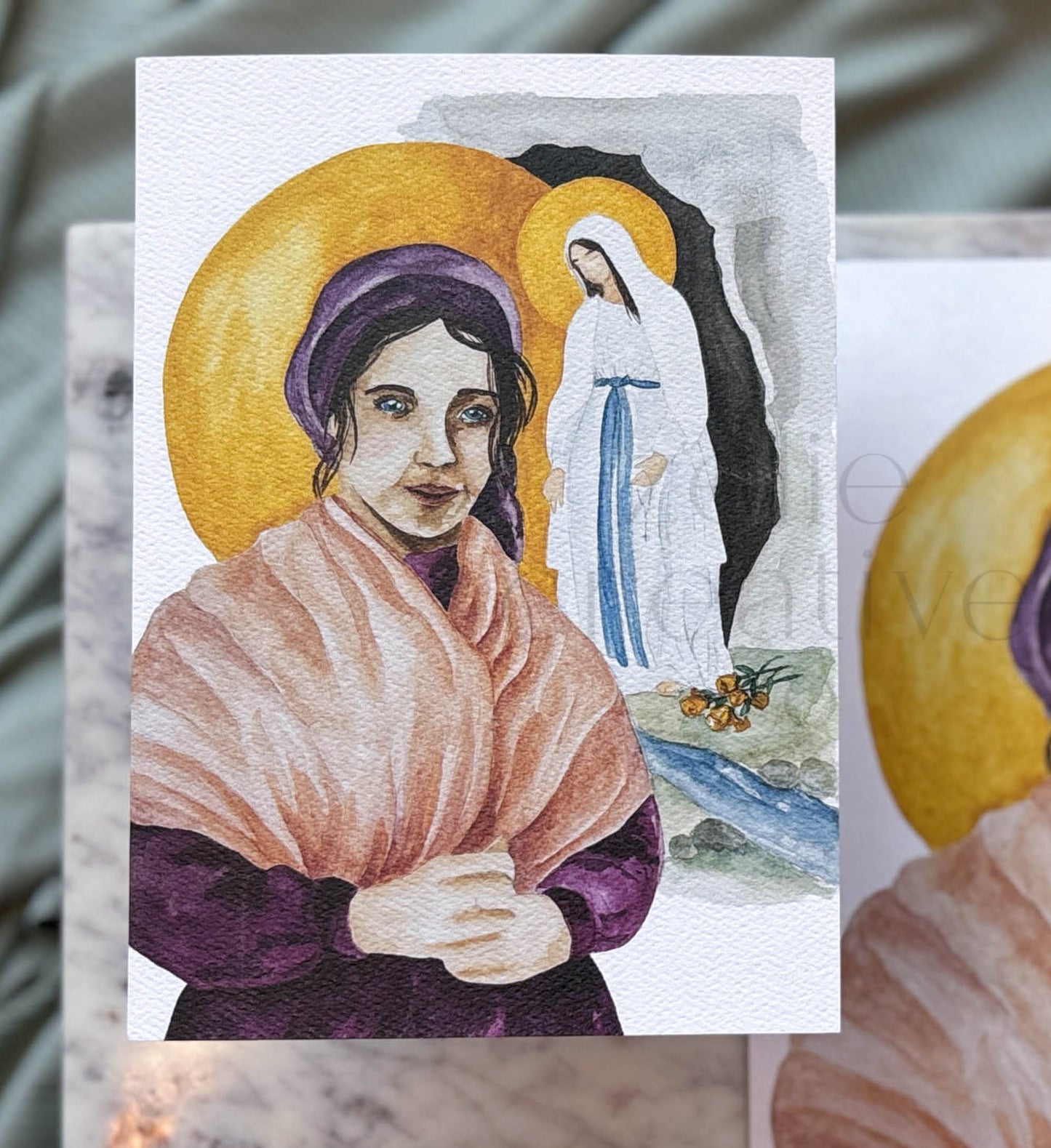 Saint Bernadette Soubirous  |  Print