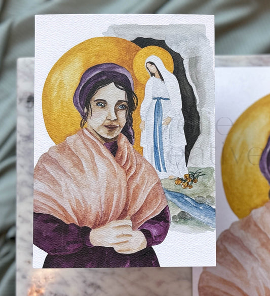 Saint Bernadette Soubirous  |  Print