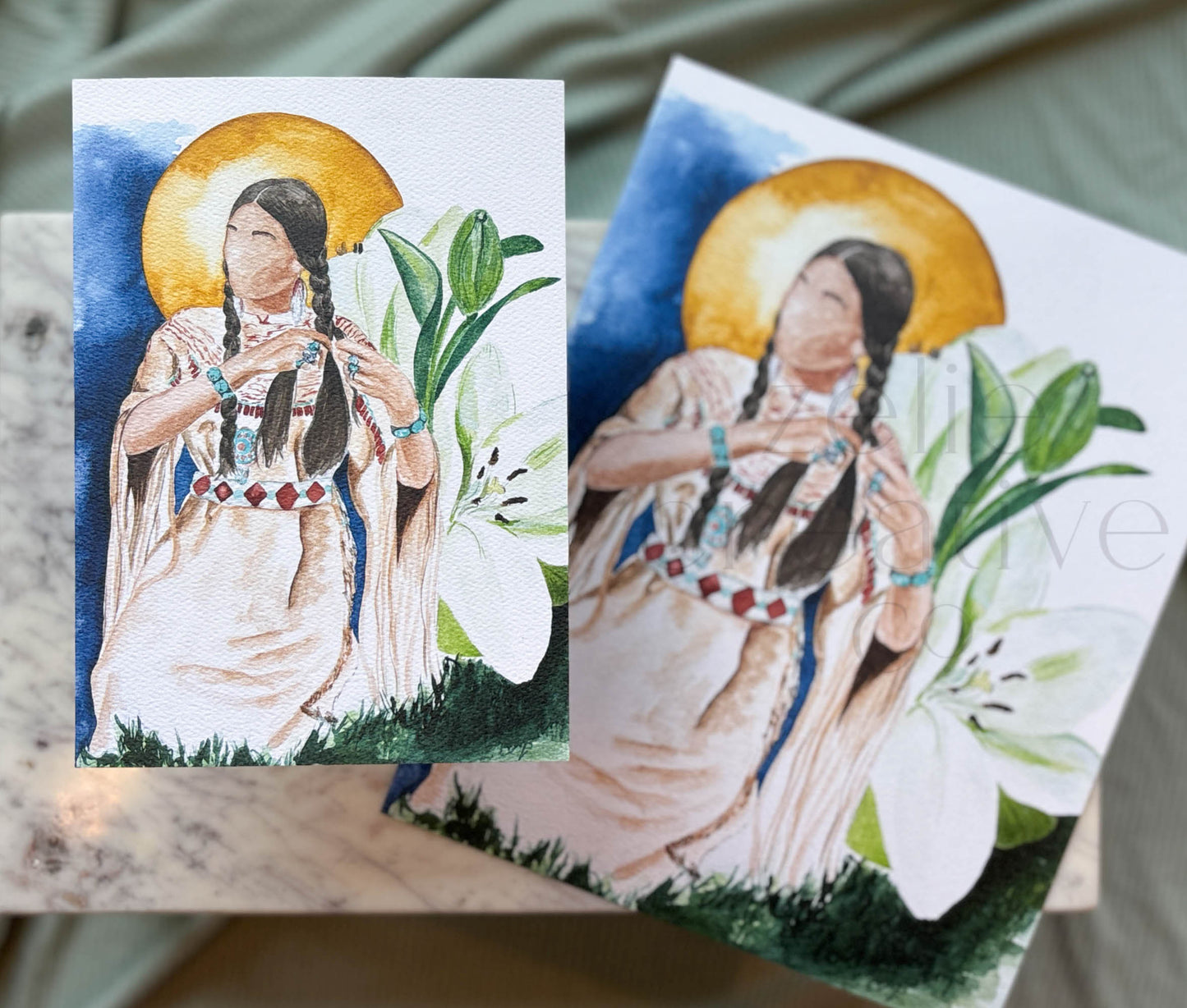Saint Kateri Tekakwitha  |  Print