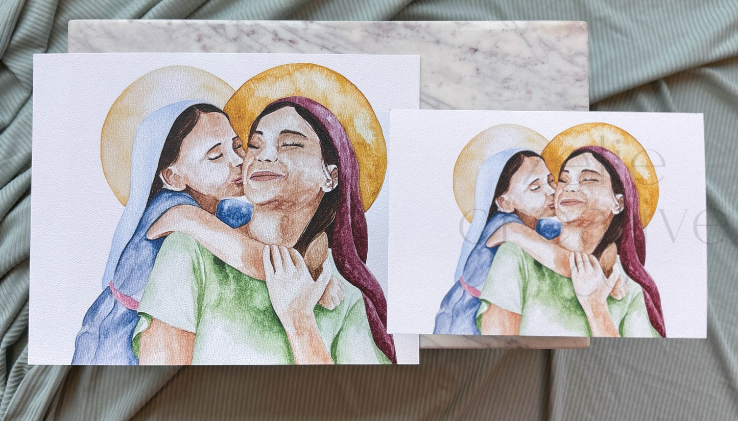 Saint Ann & Young Mary  |  Print