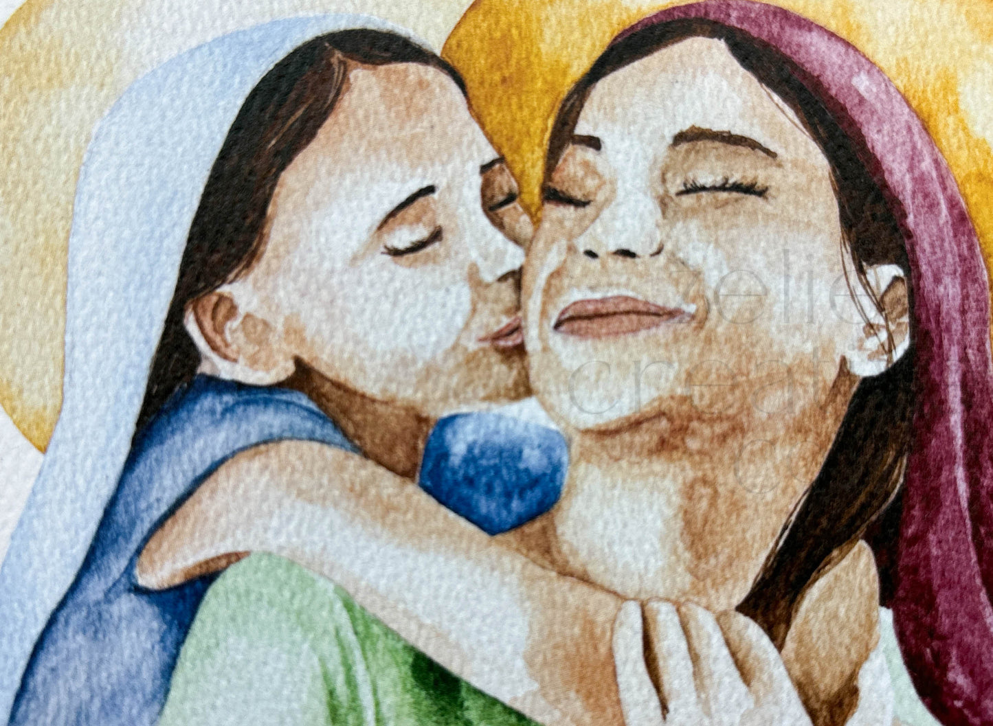 Saint Ann & Young Mary  |  Print