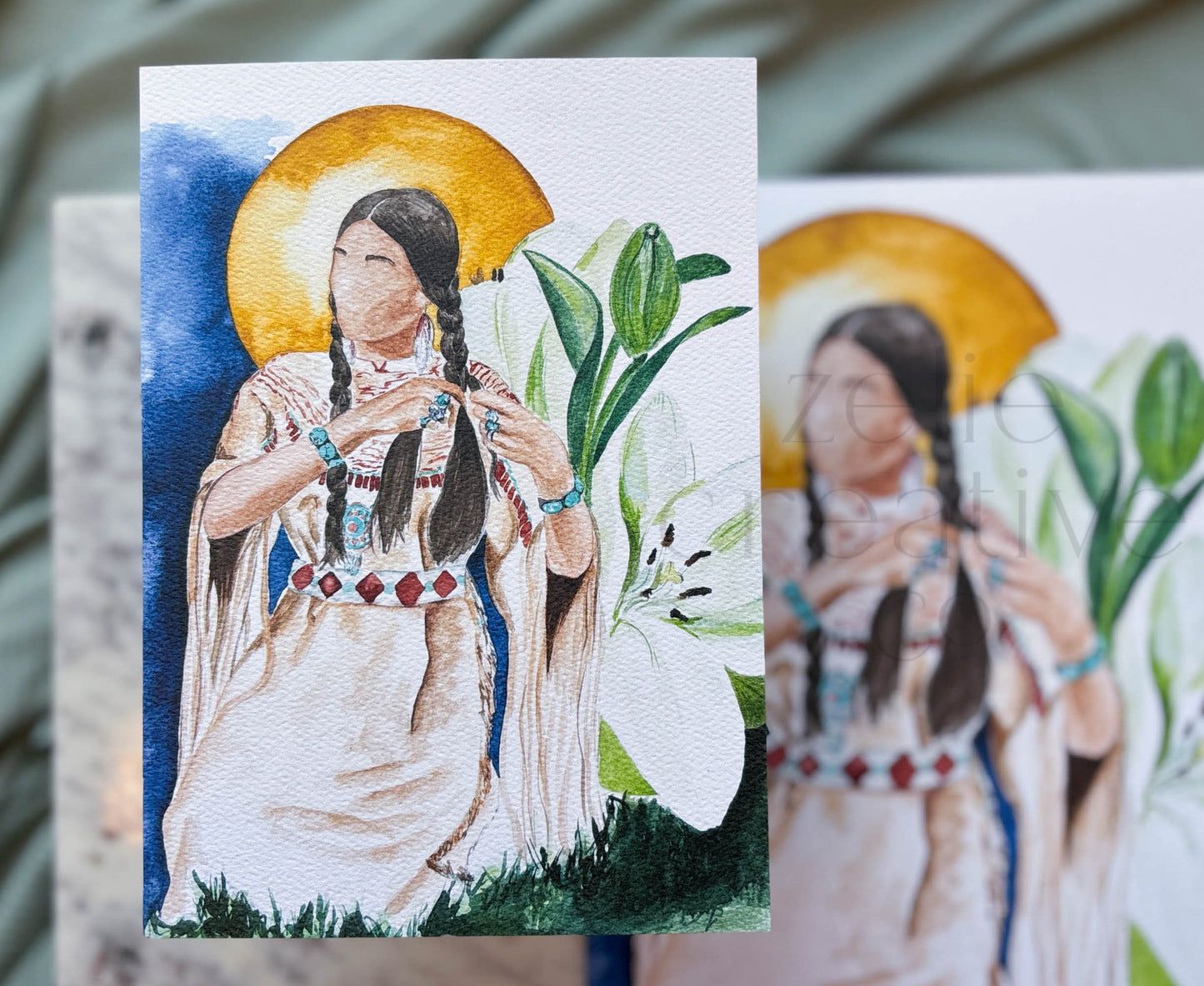 Saint Kateri Tekakwitha  |  Print