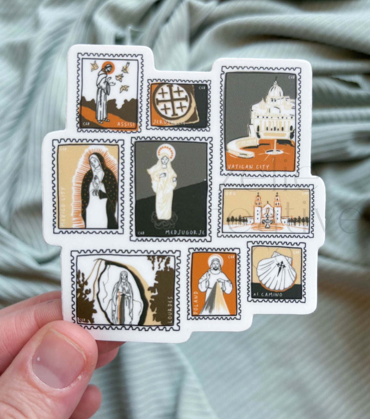 Pilgrimage Stamp Collection | Sticker
