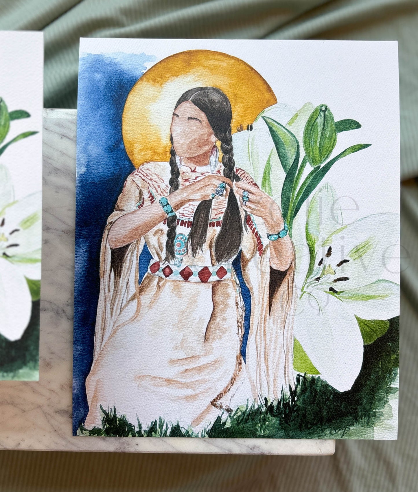 Saint Kateri Tekakwitha  |  Print