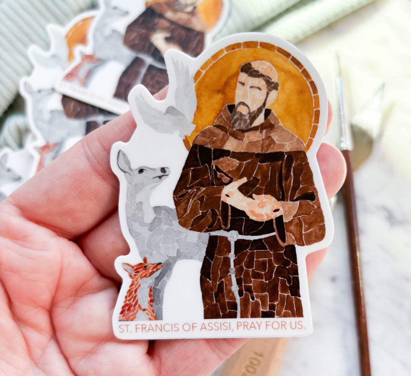 Saint Francis of Assisi | Sticker