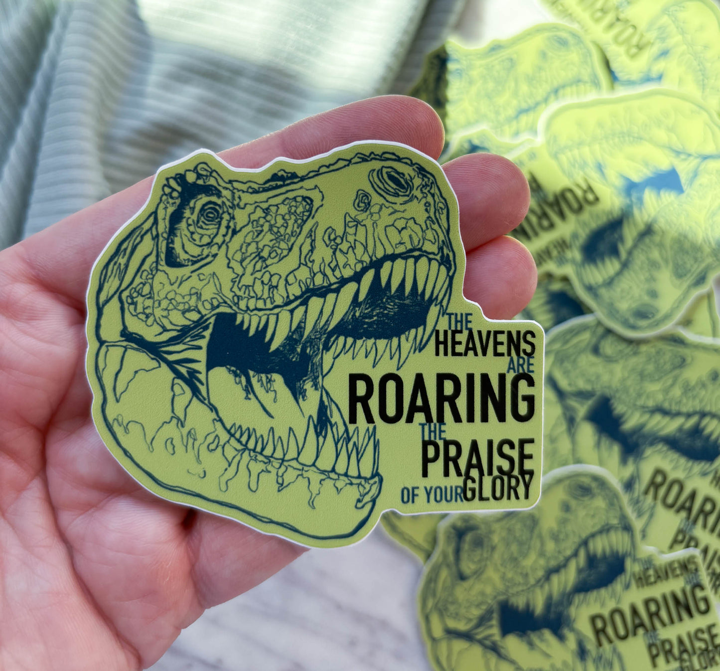 The Heavens are Roaring (Dinosaur) | Sticker