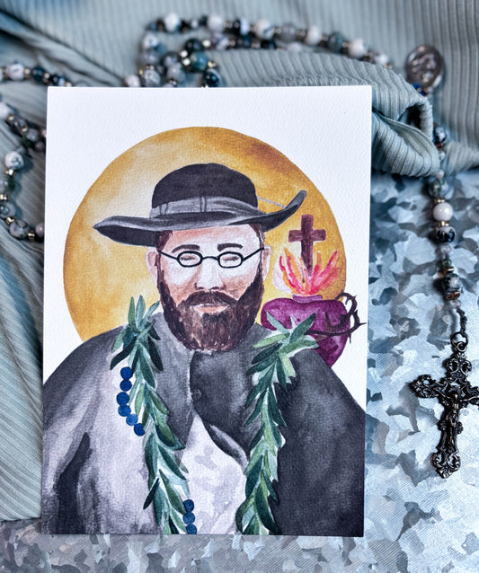 Saint Damien of Molokai  |  Print