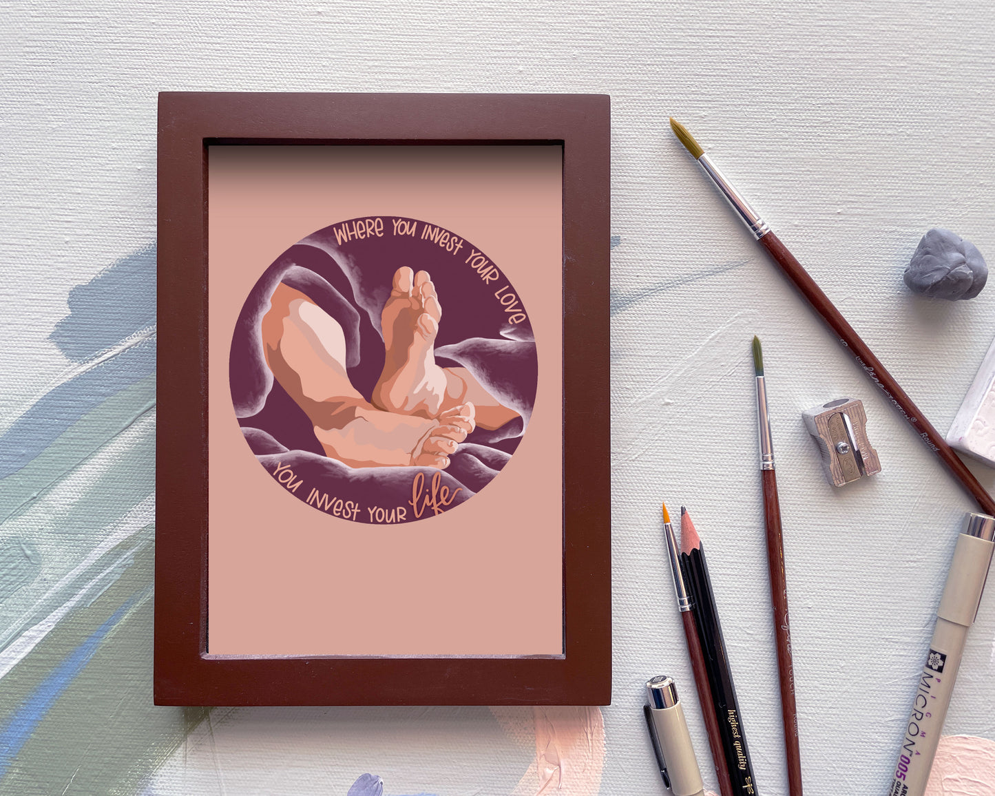 Baby Feet, ProLife | Print