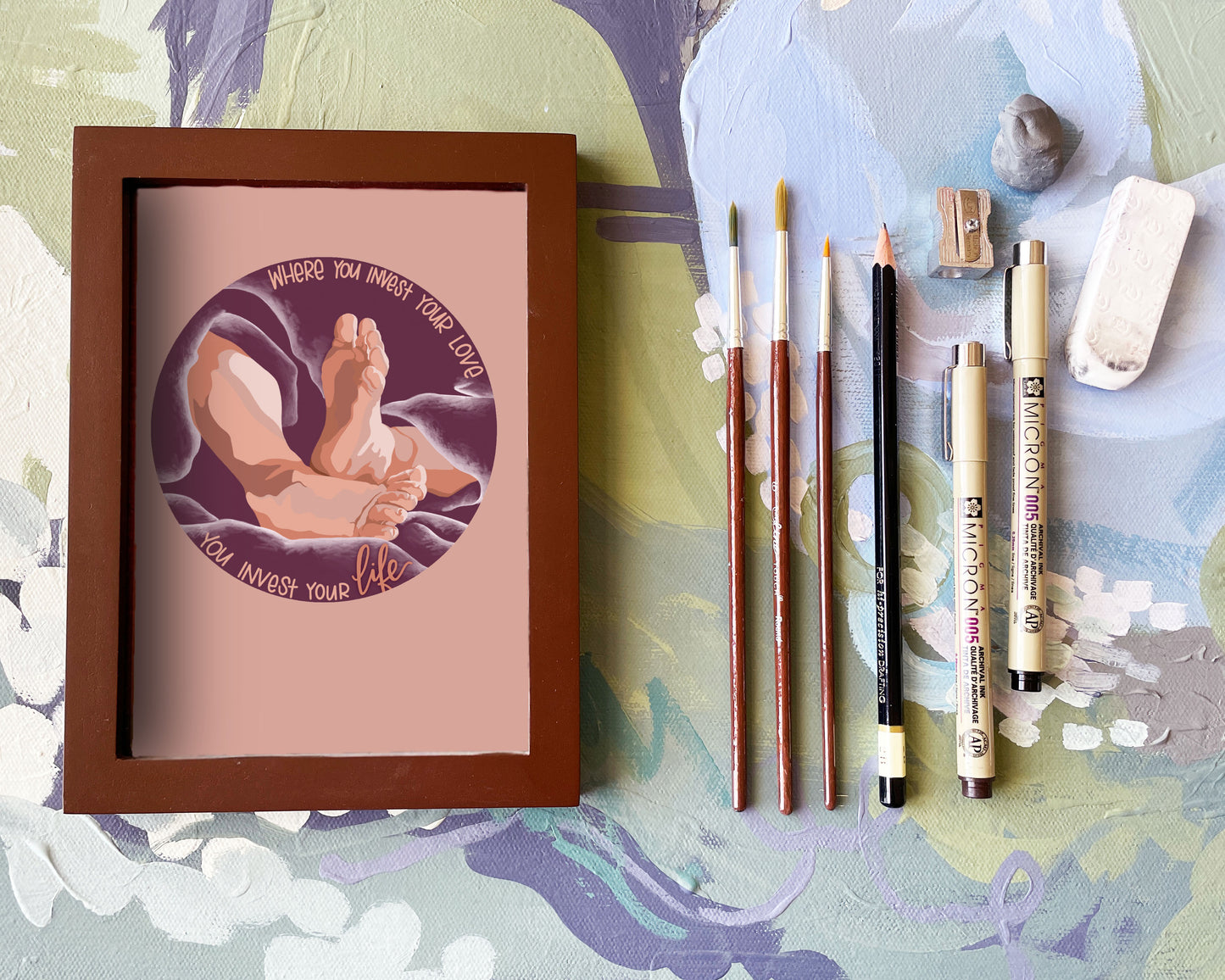 Baby Feet, ProLife | Print