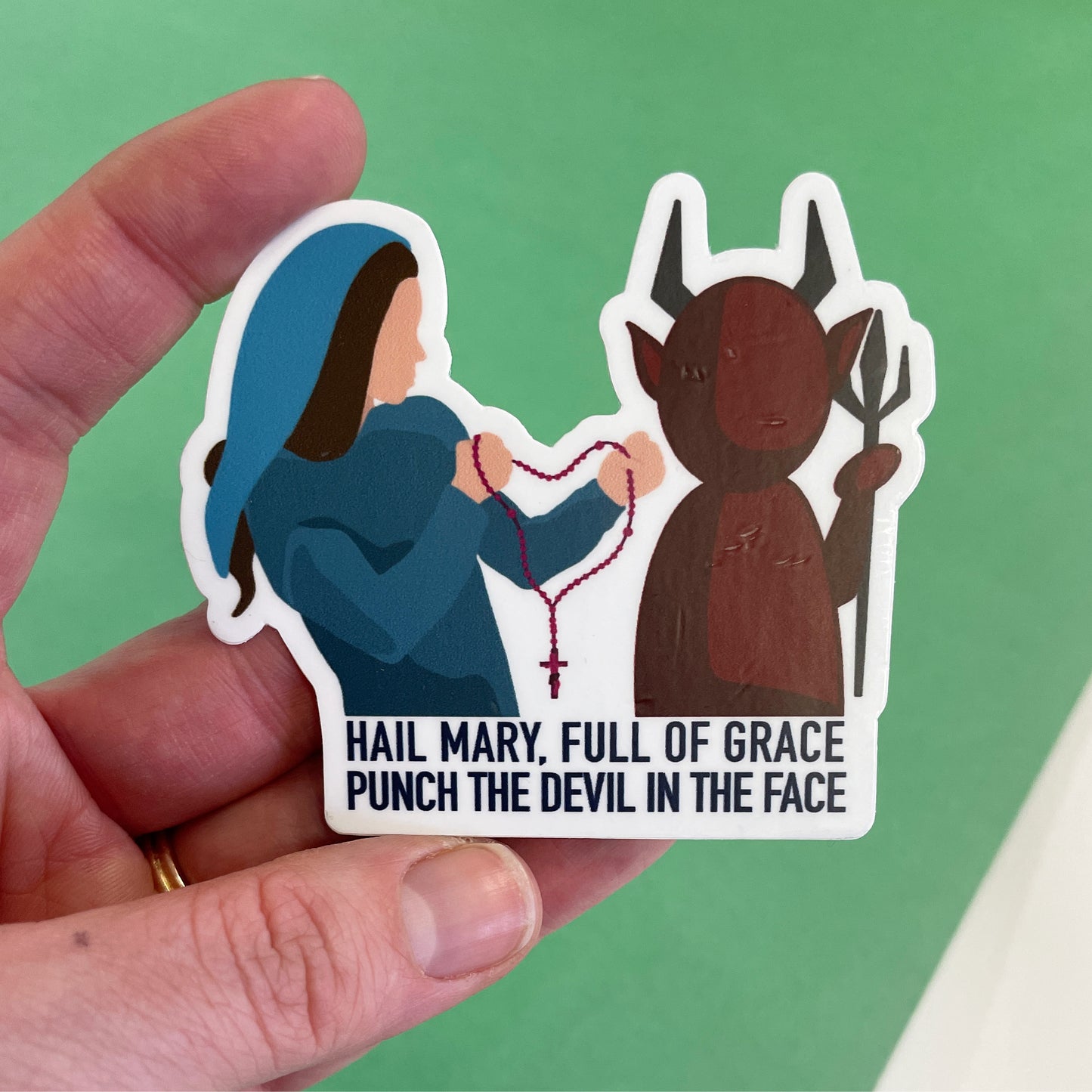 MARY vs. DEVIL  |  Sticker