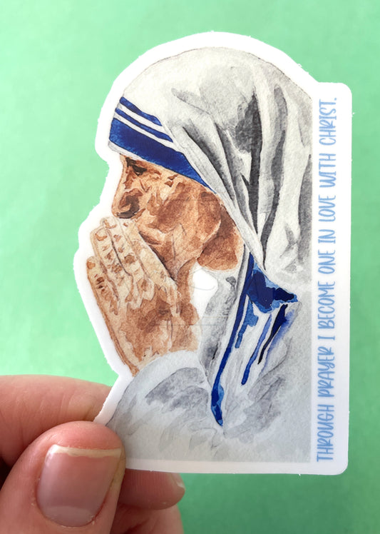 Saint Mother Teresa of Calcutta  |  Sticker