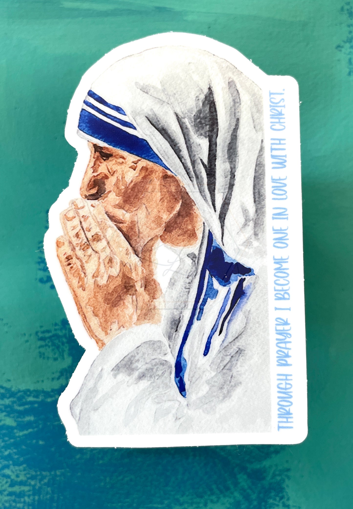 Saint Mother Teresa of Calcutta  |  Sticker
