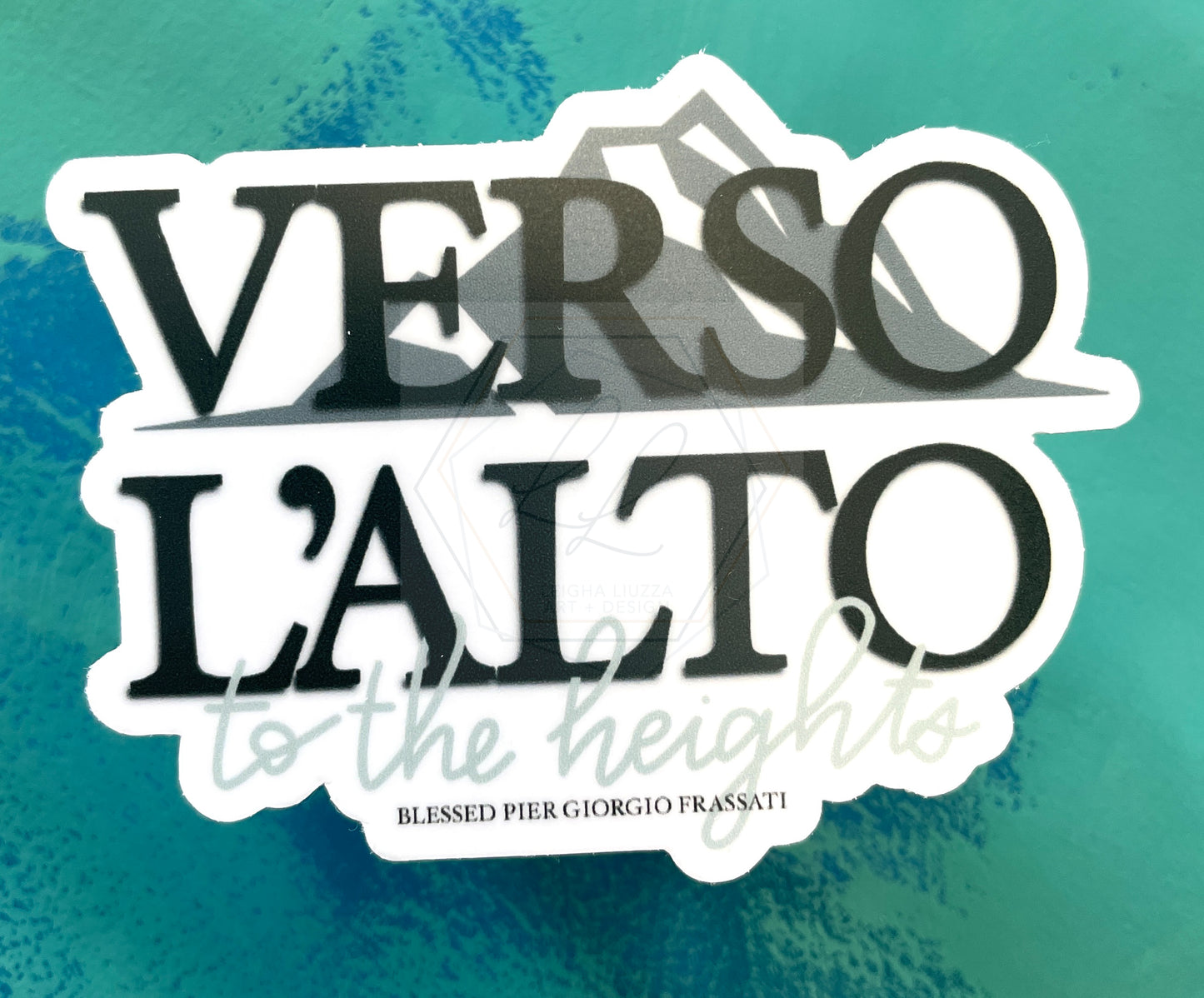 Verso L'Alto, Frassati   |  Sticker