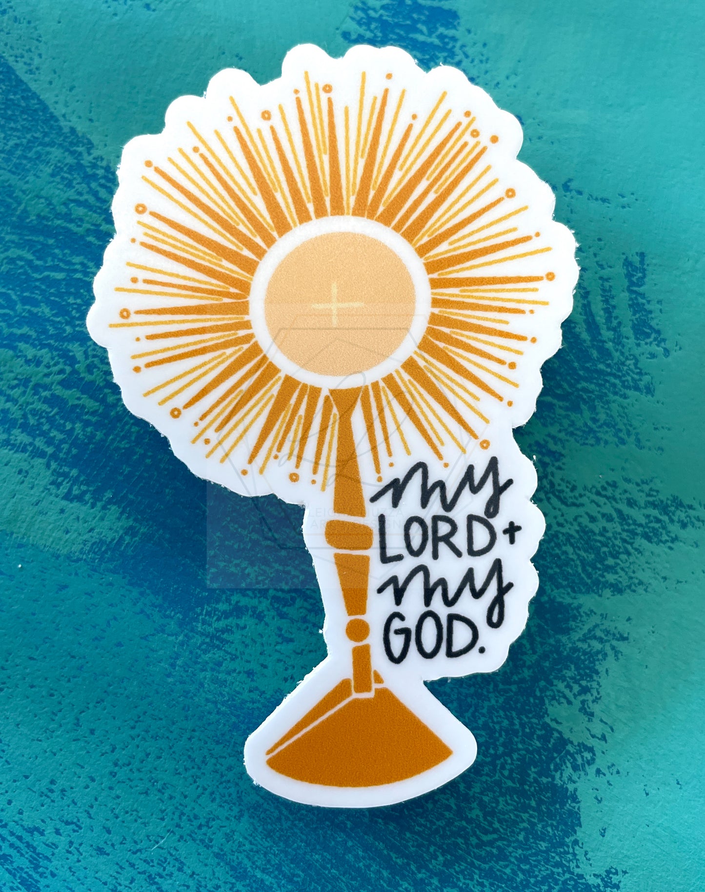 My Lord & My God, Monstrance  |  Sticker