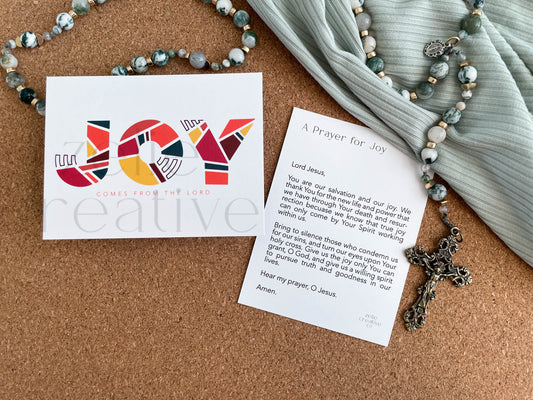 JOY |  Prayer Card