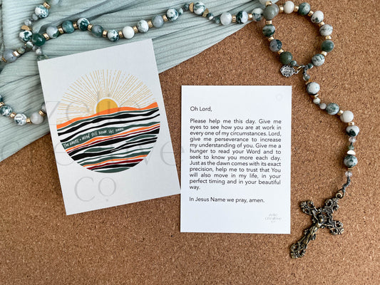 Waves & Wind, A Prayer for All Circumstances | Prayer Card
