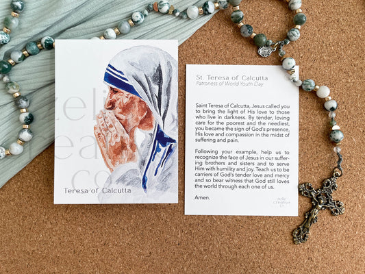 Saint Teresa of Calcutta  |  Prayer Card