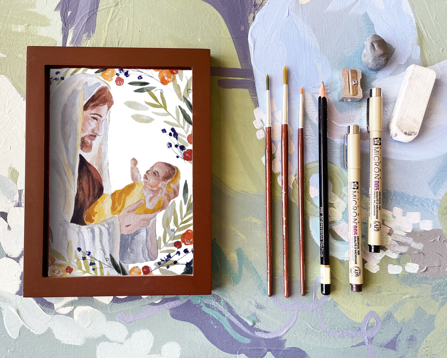 Christ and Child | Print