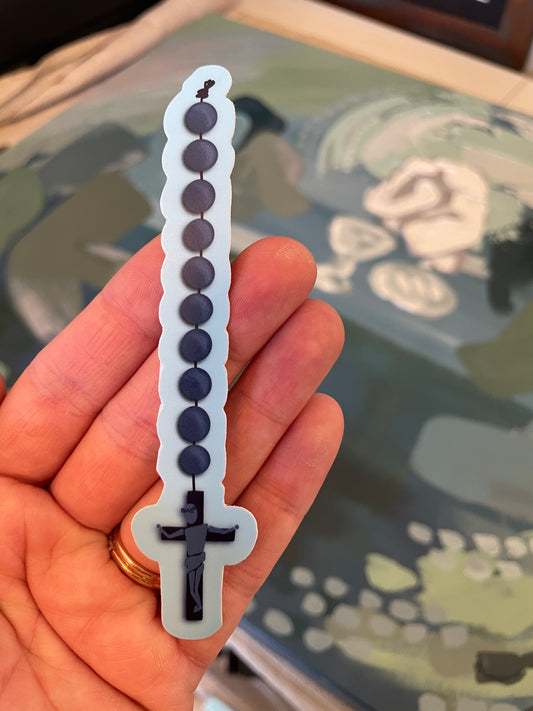 Decade of the Rosary  |  Sticker