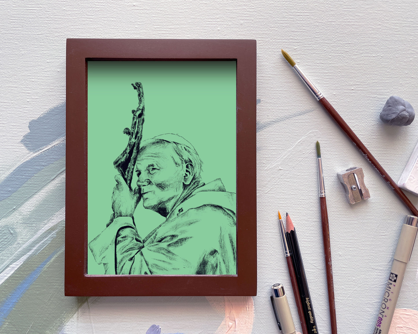 Saint John Paul II, Digital | Print