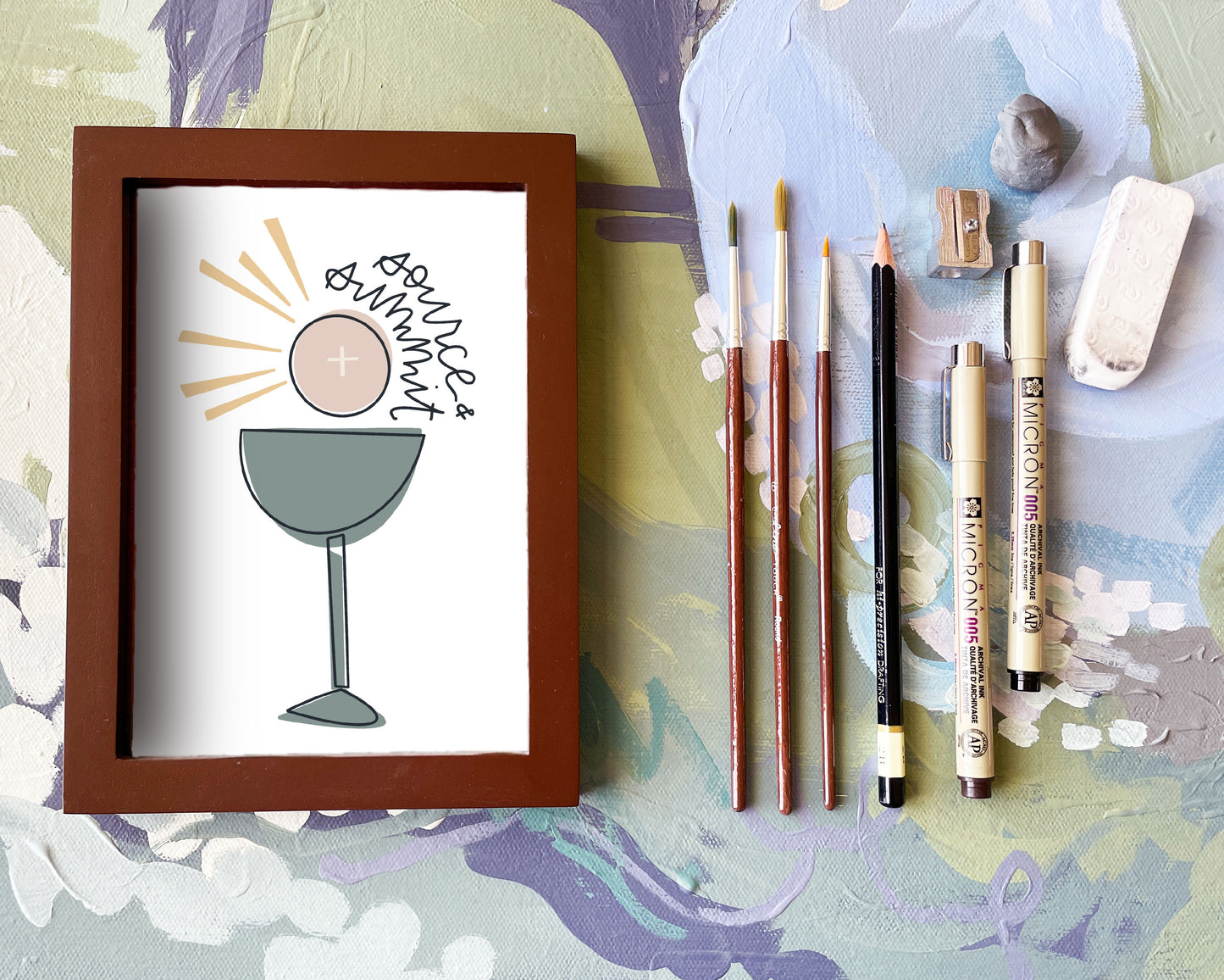 Source & Summit, Eucharist | Print