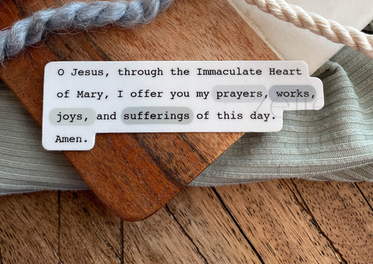 Morning Offering  |  Sticker