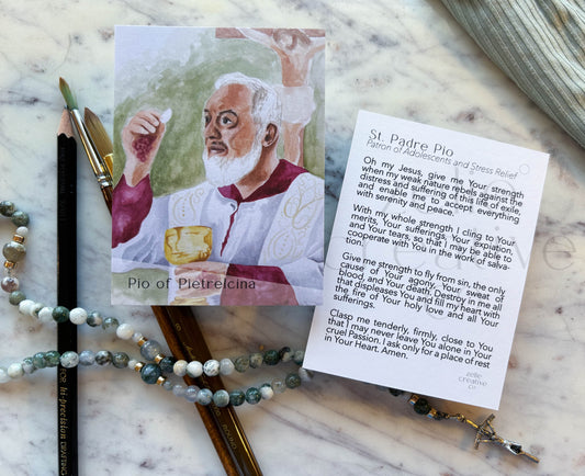 Saint Padre Pio | Prayer Card