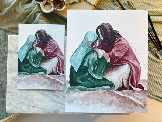 Saint Mary Magdalene, John 8  |  Print