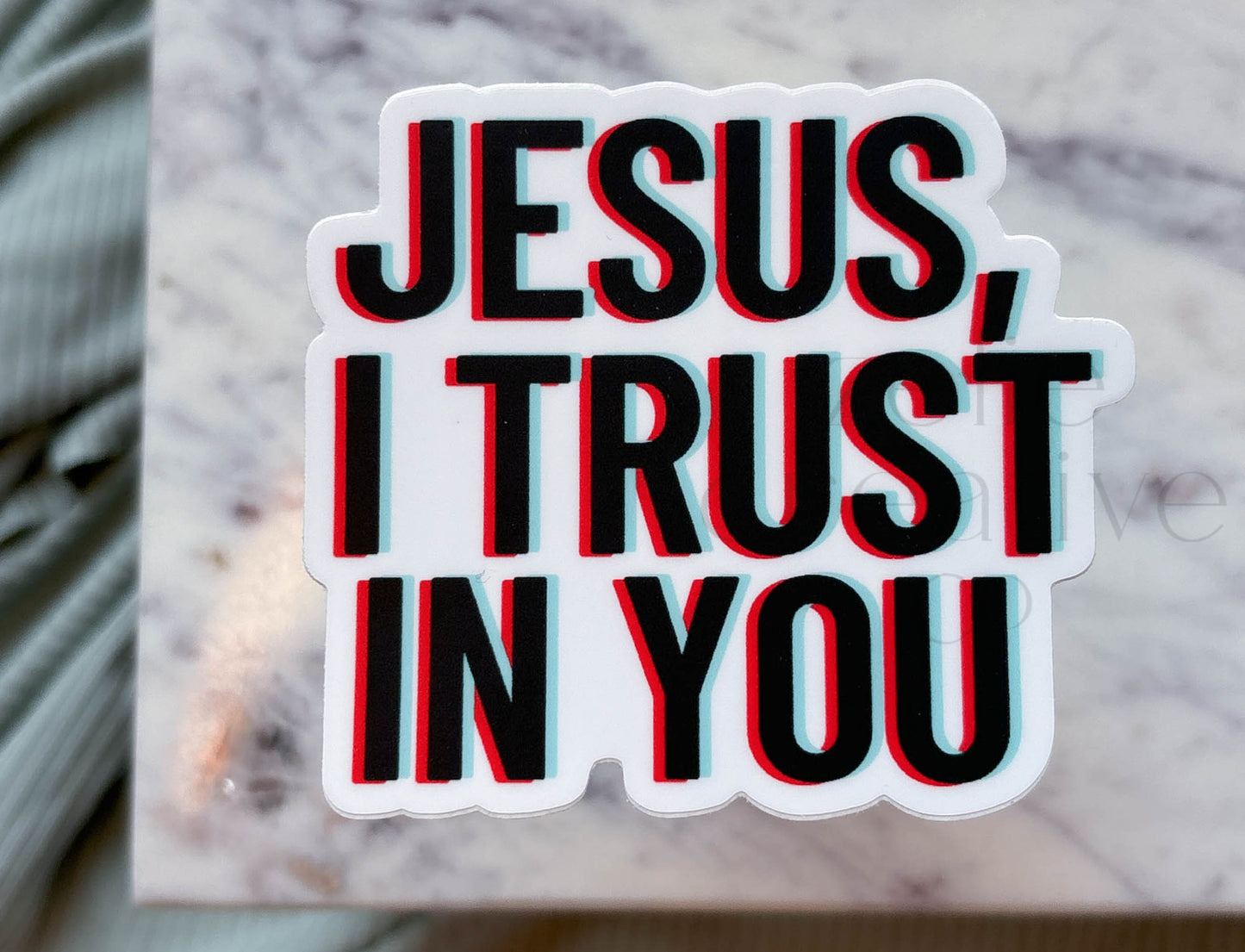 Jesus, I trust in You  |  Sticker