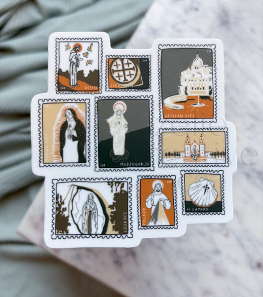 Pilgrimage Stamp Collection   |  Sticker