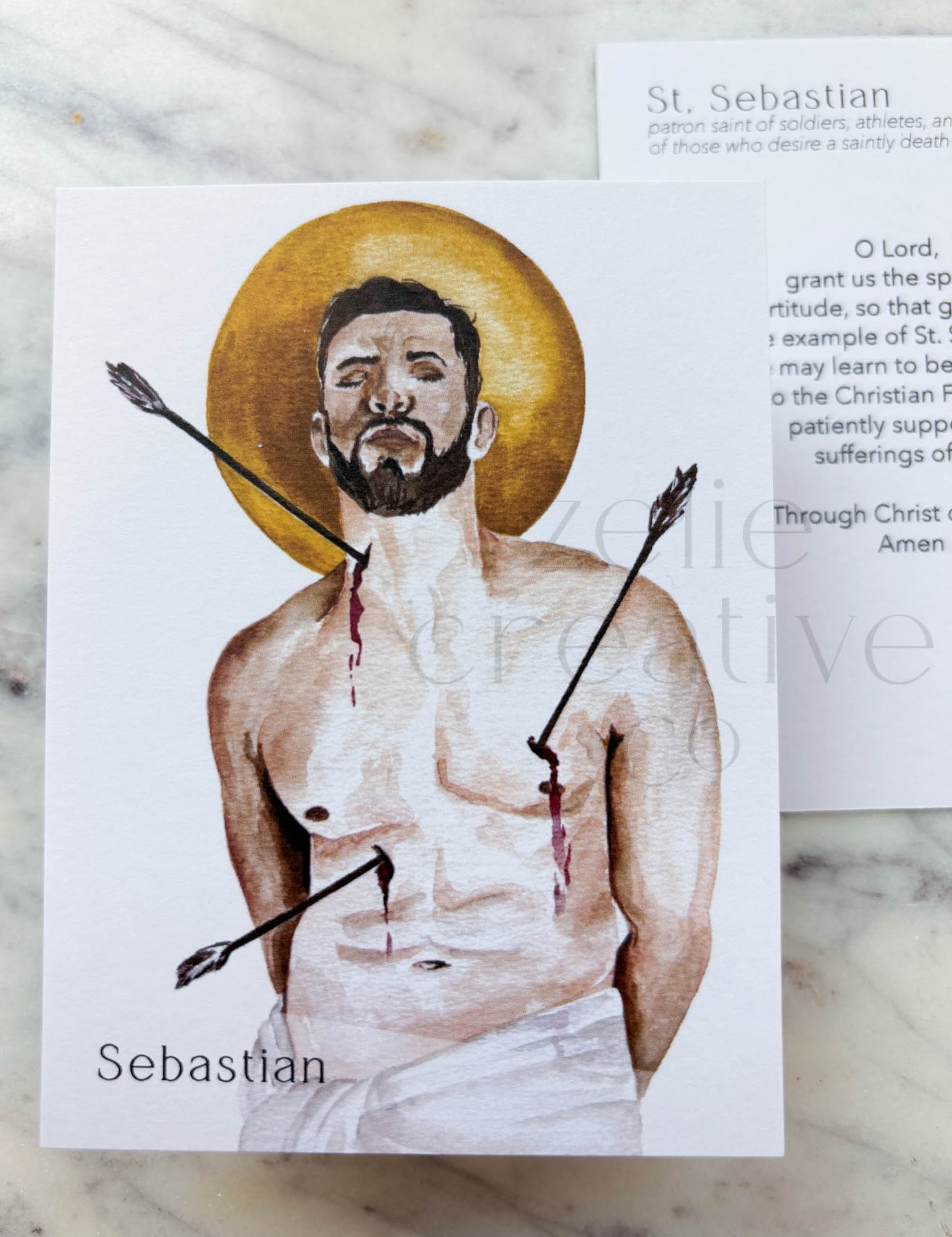 St. Sebastian  |  Prayer Card