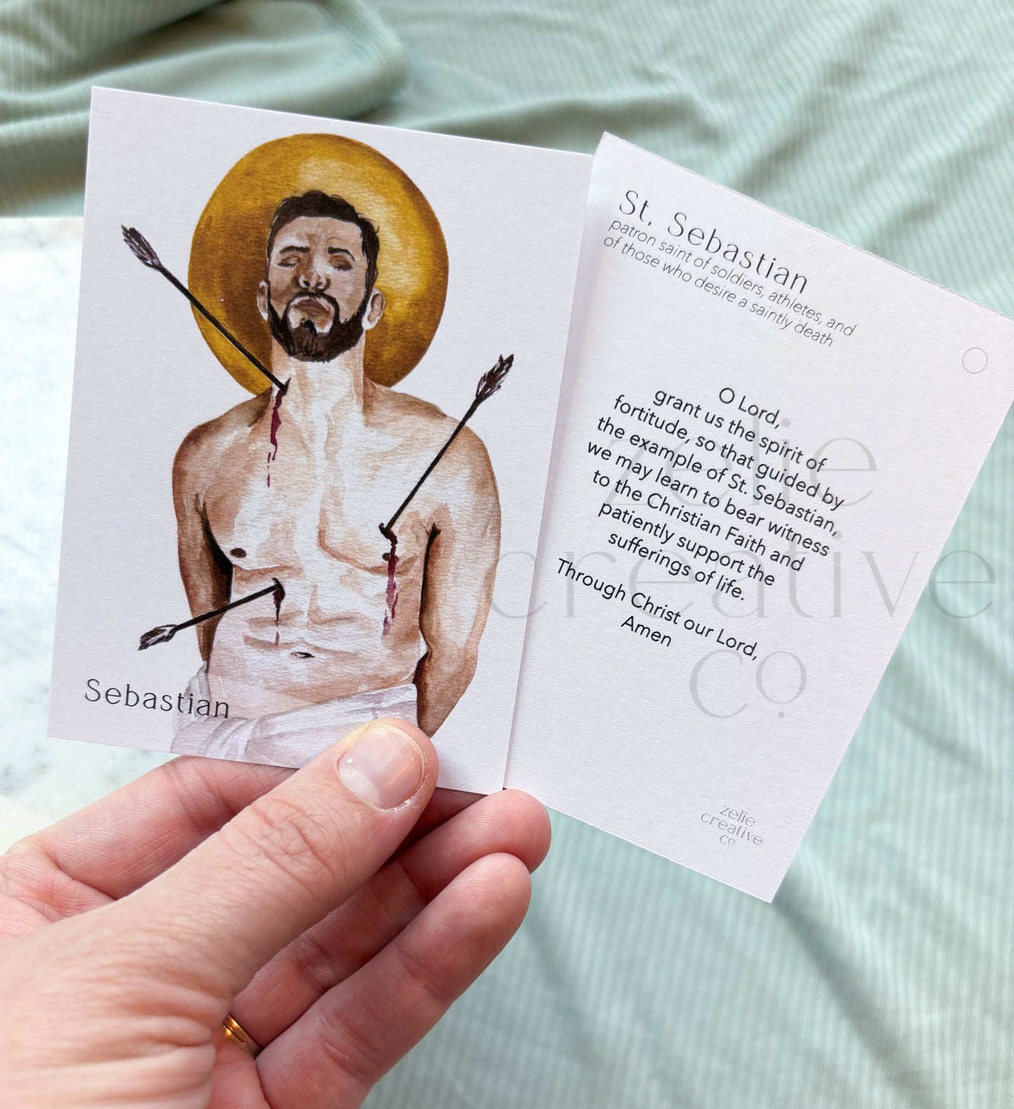 St. Sebastian  |  Prayer Card