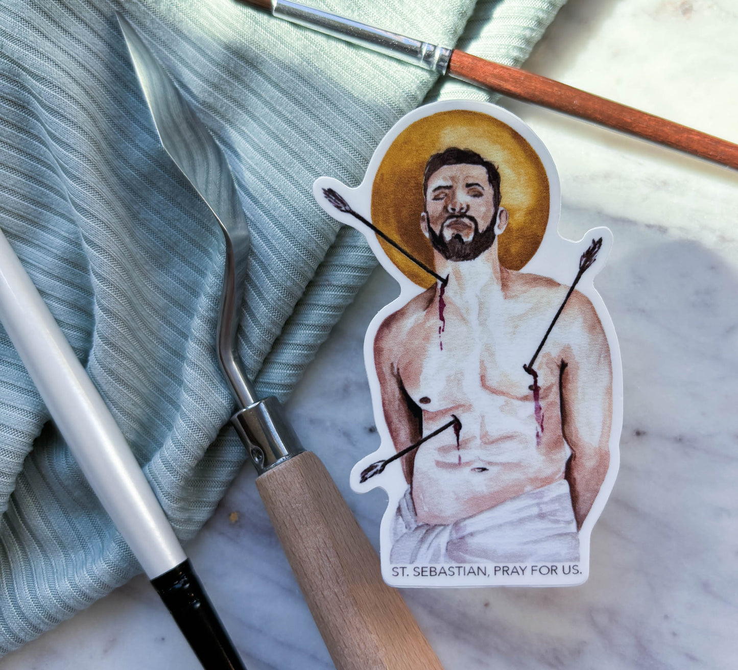 Saint Sebastian  |  Sticker