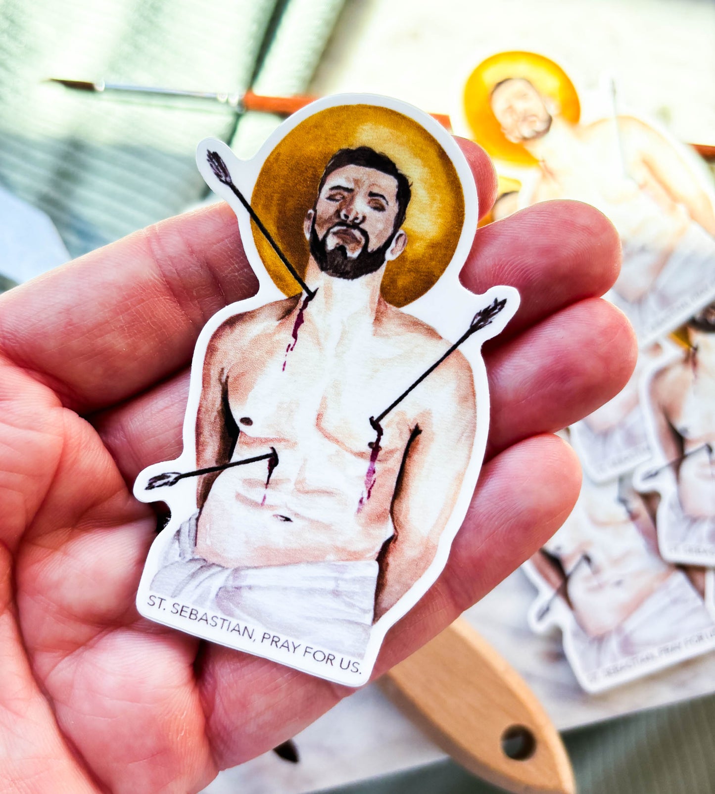 Saint Sebastian  |  Sticker