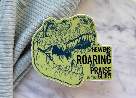 The Heavens are Roaring (Dinosaur)  |  Sticker