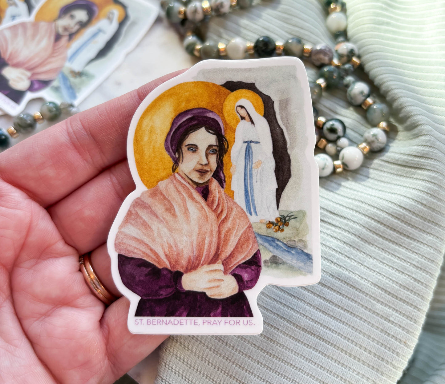 Saint Bernadette  |  Sticker