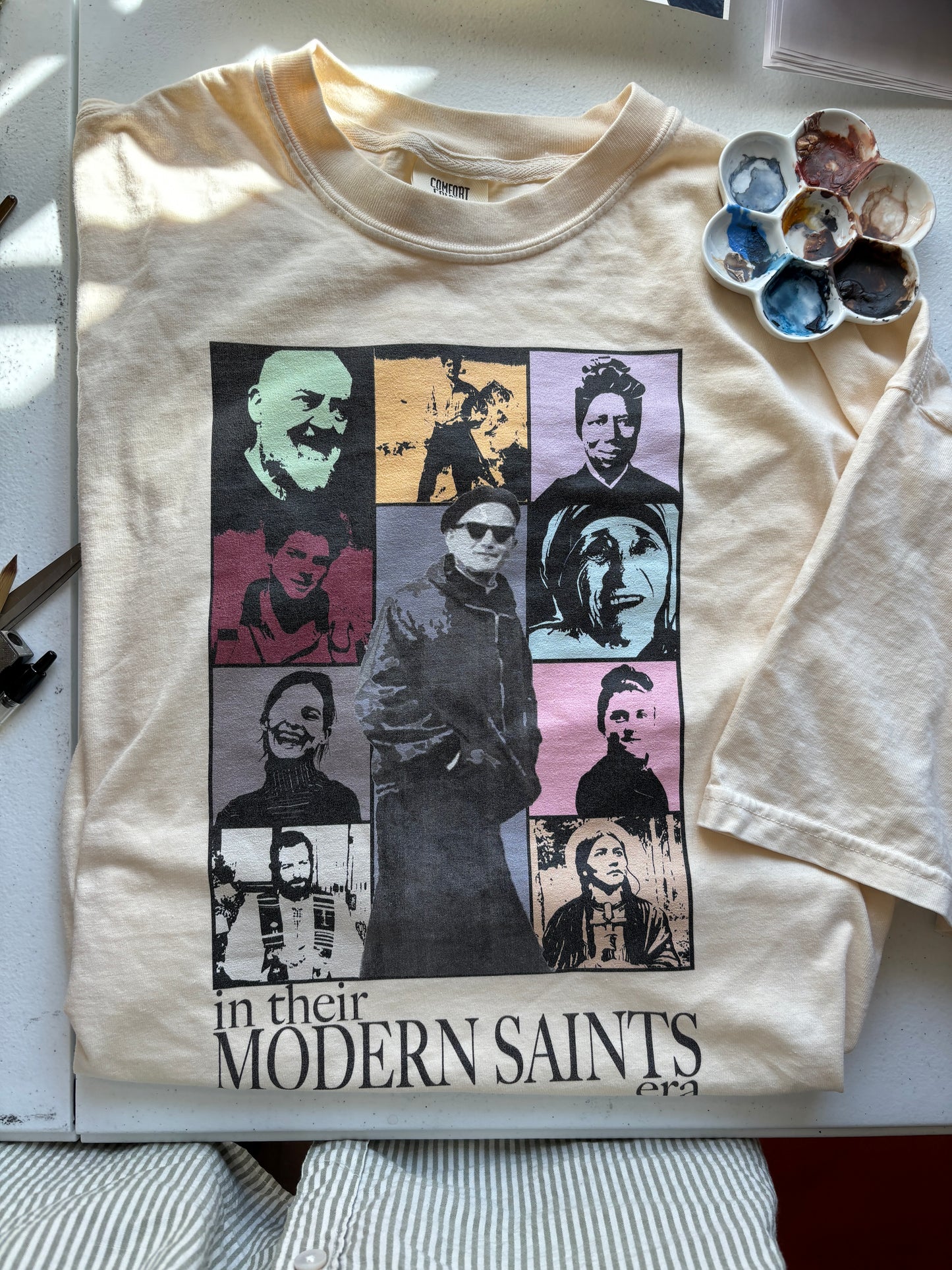 Modern Saints Eras Tee - Comfort Colors