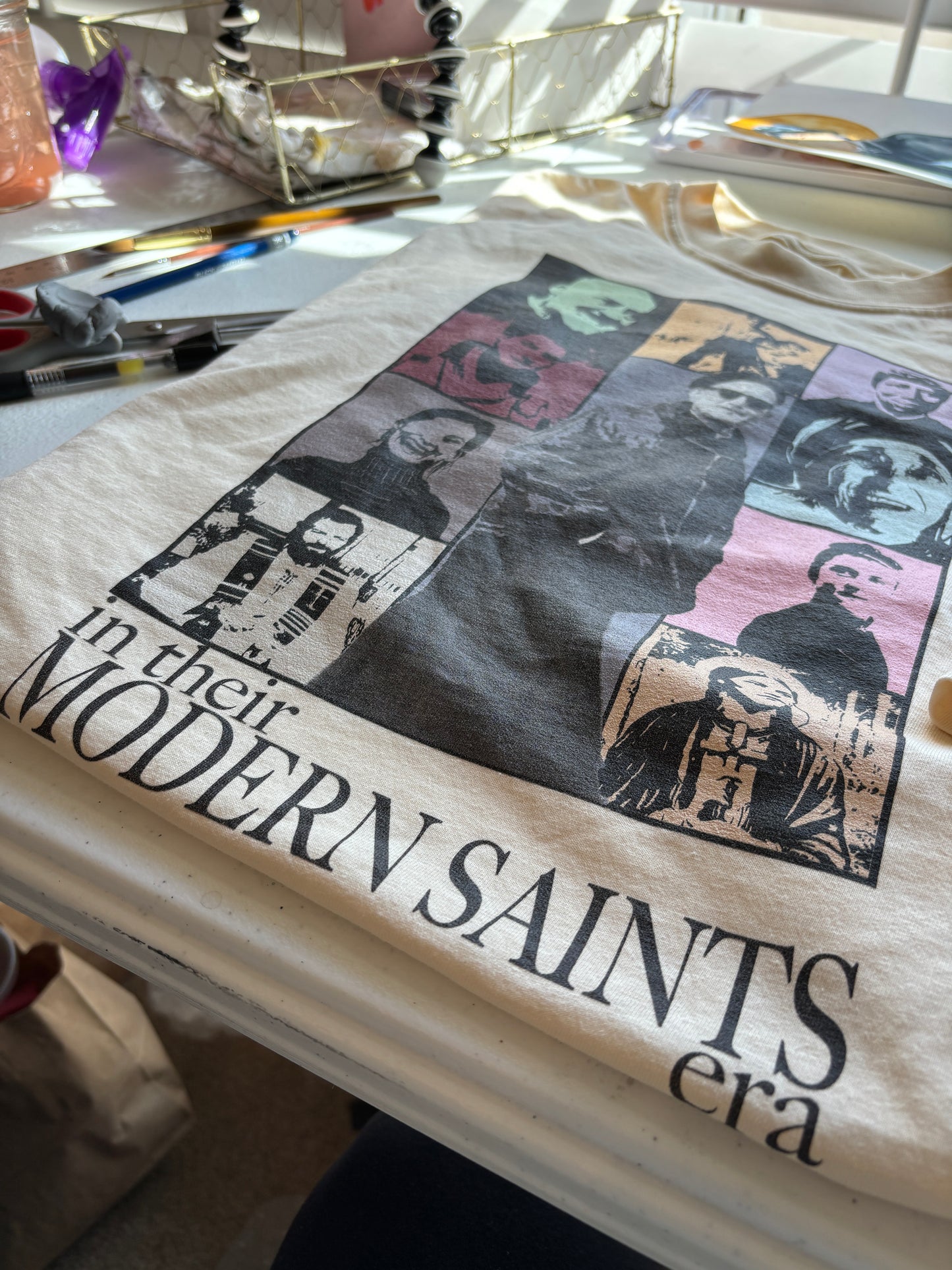 Modern Saints Eras Tee - Comfort Colors