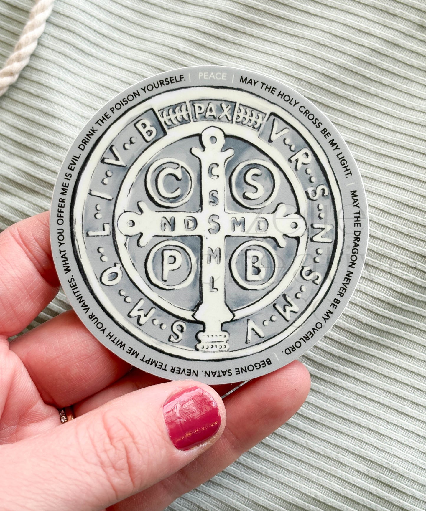 Saint Benedict Medal  |  Sticker