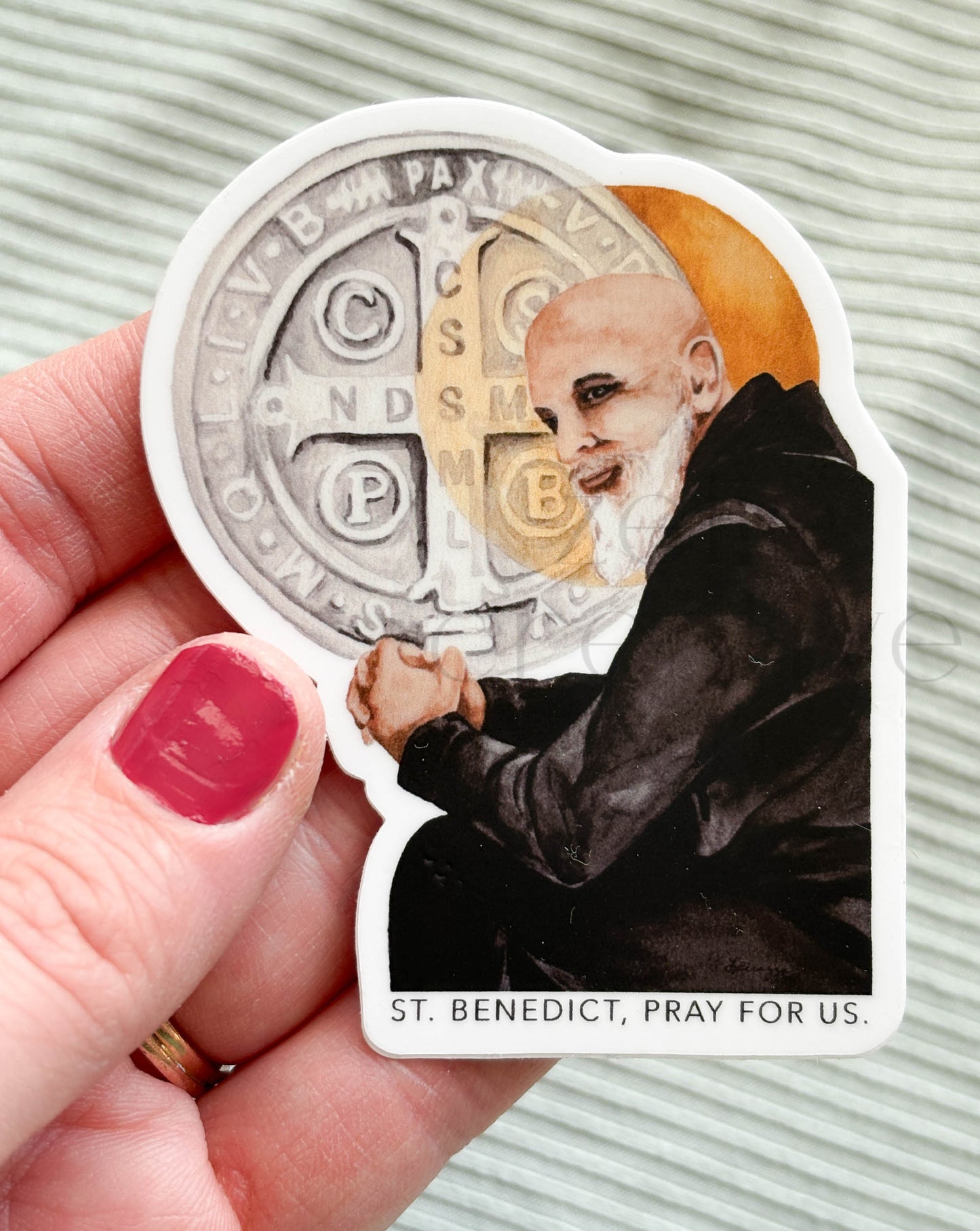 Saint Benedict  |  Sticker