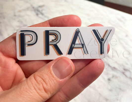 PRAY  |  Sticker