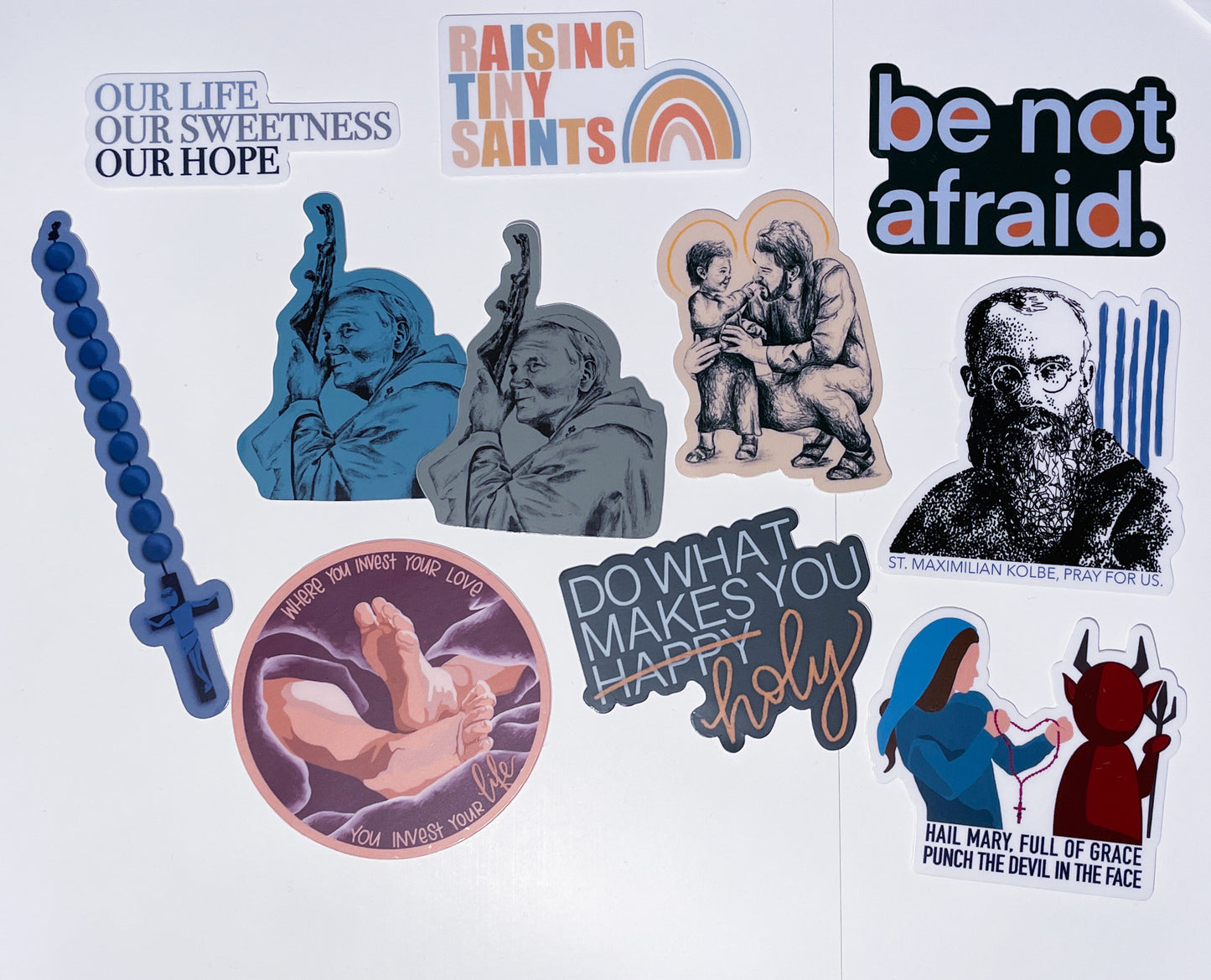 Raising Tiny Saints  |  Sticker