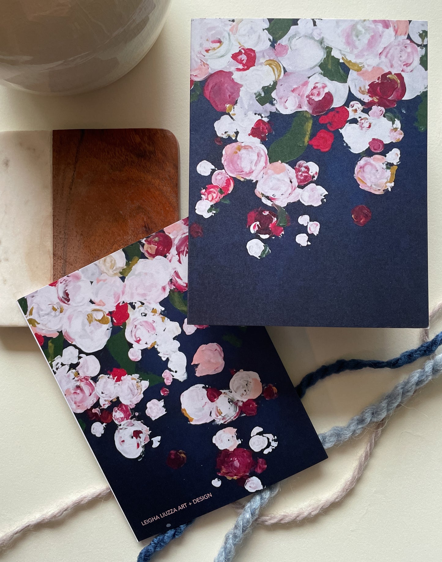 Blue & Pink Florals | Stationery