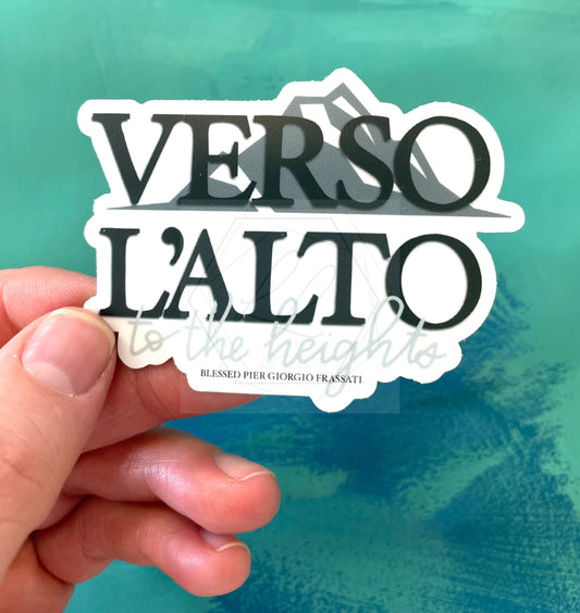 Verso L'Alto, Frassati   |  Sticker