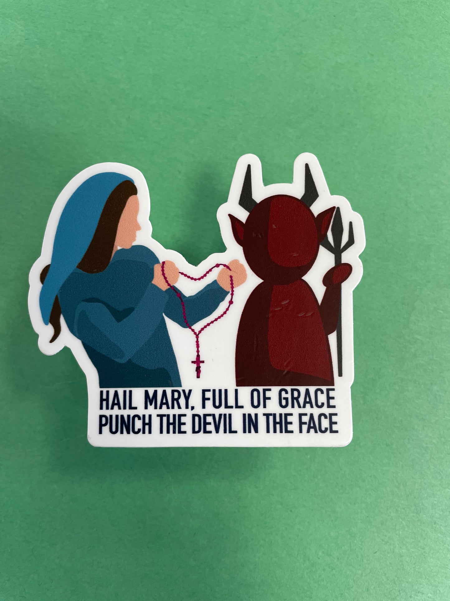 MARY vs. DEVIL  |  Sticker